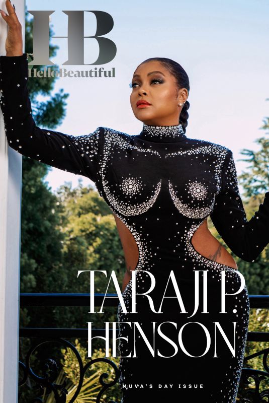 TARAJI P. HENSON for Hellobeautiful Mother’s Day Issue, May 2023