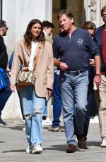 TAYLOR HILL and Daniel Fryer Out and About in Venice 05/12/2023