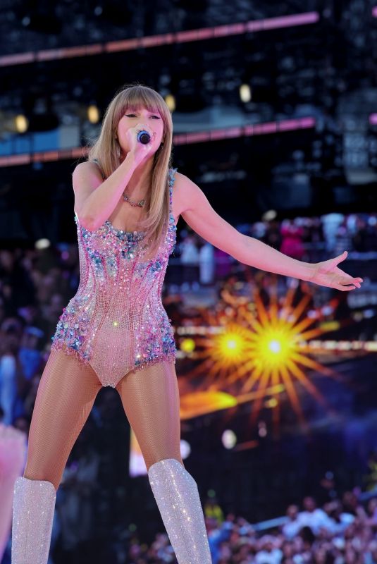 TAYLOR SWIFT Performs at Her The Eras Tour in East Rutherford in New Jersey 05/27/2023