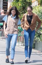 TERI HATCHER Out for Lunch with Her Daughter at All Time Restaurant in Los Feliz 05/22/2023