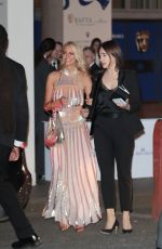 TESS DALY Leaves 2023 BAFTA Television Awards in London 05/14/2023
