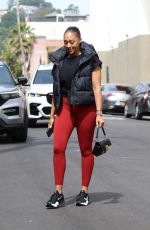 TIA MOWRY Leaves a Gym Session in Studio City 05/16/2023