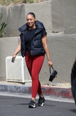 TIA MOWRY Leaves a Gym Session in Studio City 05/16/2023