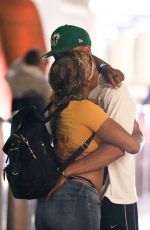 TIFFANY HADDISH and Marvin Jones at LAX Airport in Los Angeles 05/29/2023