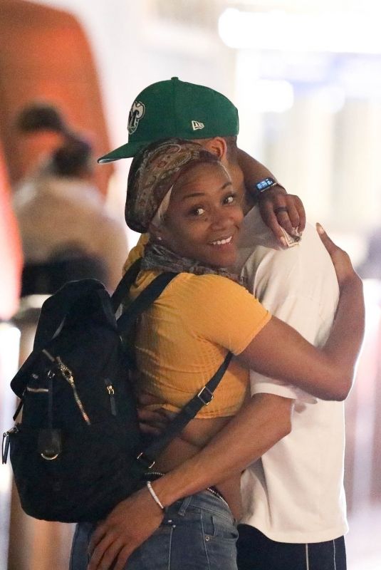 TIFFANY HADDISH and Marvin Jones at LAX Airport in Los Angeles 05/29/2023