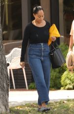 TRACEE ELLIS ROSS Leves a Hair Salon in Beverly Hills 05/08/2023 