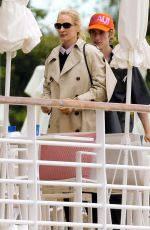 UMA THURMAN Out for Lunch at Hotel du Cap Eden Roc 05/16/2023