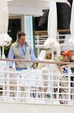 UMA THURMAN Out for Lunch at Hotel du Cap Eden Roc 05/16/2023