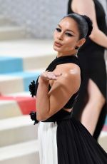 VANESSA HUDGENS at 2023 Met Gala Celebrating Karl Lagerfeld: A Line of Beauty in New York 05/01/2023