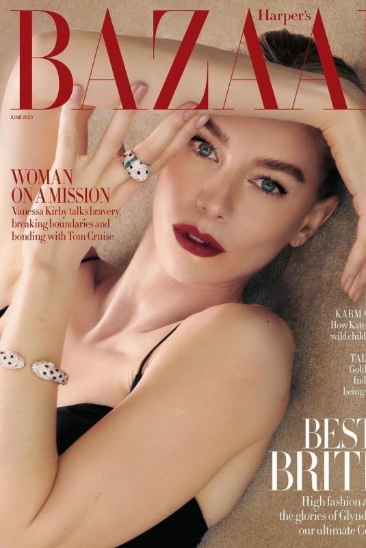 VANESSA KIRBY for Harper