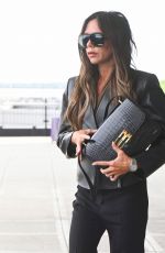VICTORIA BECKHAM Arrives at JFK Airport in New York 05/16/2023