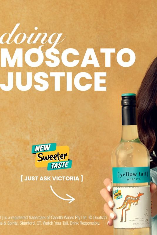 VICTORIA JUSTICE for Yellow Tail Wine 2023