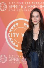 VICTORIA PEDRETTI at City Year Los Angeles