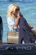 VICTORIA SILVSTEDT Out at Byblos Beach in Saint-Tropez 05/06/2023