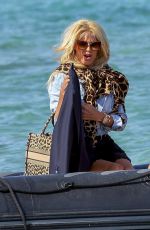 VICTORIA SILVSTEDT Out at Byblos Beach in Saint-Tropez 05/06/2023