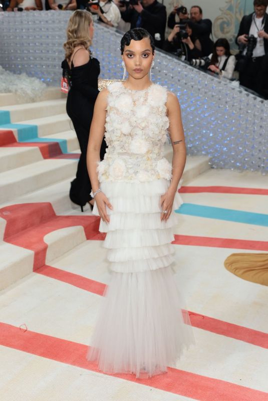 WHITNEY PEAK at 2023 Met Gala Celebrating Karl Lagerfeld: A Line of Beauty in New York 05/01/2023