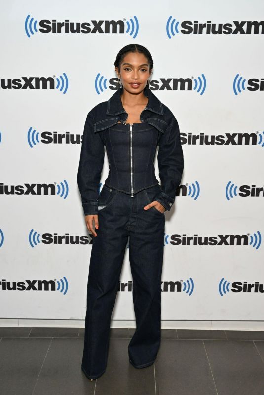 YARA SHAHIDI at SiriusXM Stidios in New York 04/24/2023