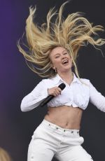 ZARA LARSSON Performs at Radio 1 Big Weekend in Dundee 05/28/2023
