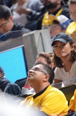 ZENDYA at NBA Playoffs Game Between LA Lakers and Golden State Warriors in San Francisco 05/04/2023