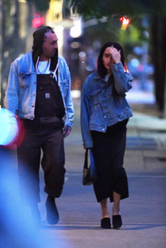 ZOE KRAVITZ Arrives at Jac