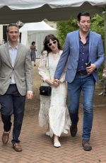ZOOEY DESCHANEL and Jonathan Scott Arrives at White House Correspondents Dinner in Washington DC 04/29/2023