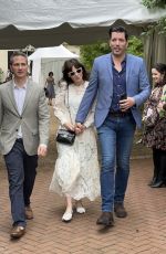 ZOOEY DESCHANEL and Jonathan Scott Arrives at White House Correspondents Dinner in Washington DC 04/29/2023