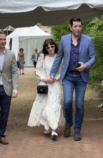 ZOOEY DESCHANEL and Jonathan Scott Arrives at White House Correspondents Dinner in Washington DC 04/29/2023