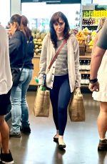 ZOOEY DESCHANEL Out for Grocery Shopping at Erewhon Market in Pacific Palisades 05/10/2023