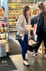 ZOOEY DESCHANEL Out for Grocery Shopping at Erewhon Market in Pacific Palisades 05/10/2023