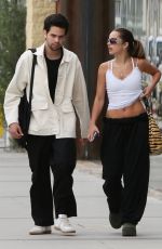 ADDISON RAE and Omar Fedi Leaves Hooka Store in Los Angeles 06/14/2023