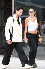 ADDISON RAE and Omar Fedi Leaves Hooka Store in Los Angeles 06/14/2023