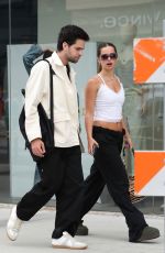 ADDISON RAE and Omar Fedi Leaves Hooka Store in Los Angeles 06/14/2023