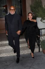 ADRIENNE BAILON Leaves Lavo Restaurant in West Hollywood 06/24/2023