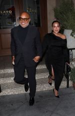 ADRIENNE BAILON Leaves Lavo Restaurant in West Hollywood 06/24/2023