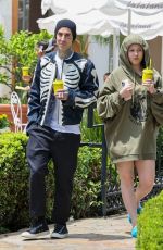 ALABAMA and Travis BARKEROut for Coffee at La La Land Cafe in Calabasas 06/02/2023