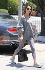 ALESSANDRA AMBROSIO Leaves a Private Workout in West Hollywood 06/20/2023