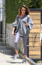 ALESSANDRA AMBROSIO Leaves a Private Workout in West Hollywood 06/20/2023