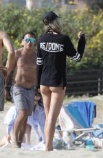 ALESSANDRA AMBROSIO nad LUDI DELFINO at a Friendly Beach Volleyball Game in Santa Monica 06/17/20263