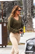 ALESSANDRA AMBROSIO Out for Lunch at Ivy at Shore in Santa Monica 06/07/2023