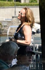 ALICIA SILVERSTONE Enjoying a Trip in Lake Como 06/26/2023