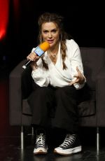 ALYSSA MILANO on Stage at Supanova Comic-Con and Gaming Expo at Perth Convention and Exhibiton Centre 06/25/2023