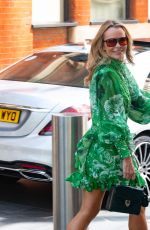 AMANDA HOLDEN Arrives at Global Radio Studios in London 06/14/2023