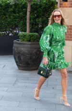 AMANDA HOLDEN Arrives at Global Radio Studios in London 06/14/2023