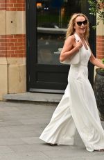 AMANDA HOLDEN Leaves Global Radio Studios in London 06/06/2023