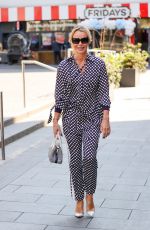 AMANDA HOLDEN Leaves Heart Radio in London 06/16/2023
