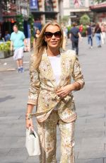 AMANDA HOLDEN Out at a Taxi Bike in London 06/27/2023