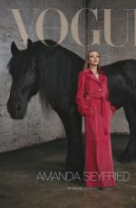 AMANDA SEYFRIED for Vogue Hong Kong, June 2023