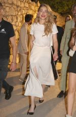 AMBER HEARD at An Event at Taormina Film Festival in Sicily 06/24/2023