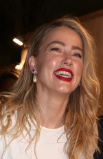 AMBER HEARD at An Event at Taormina Film Festival in Sicily 06/24/2023