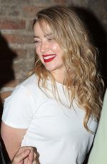 AMBER HEARD at An Event at Taormina Film Festival in Sicily 06/24/2023
